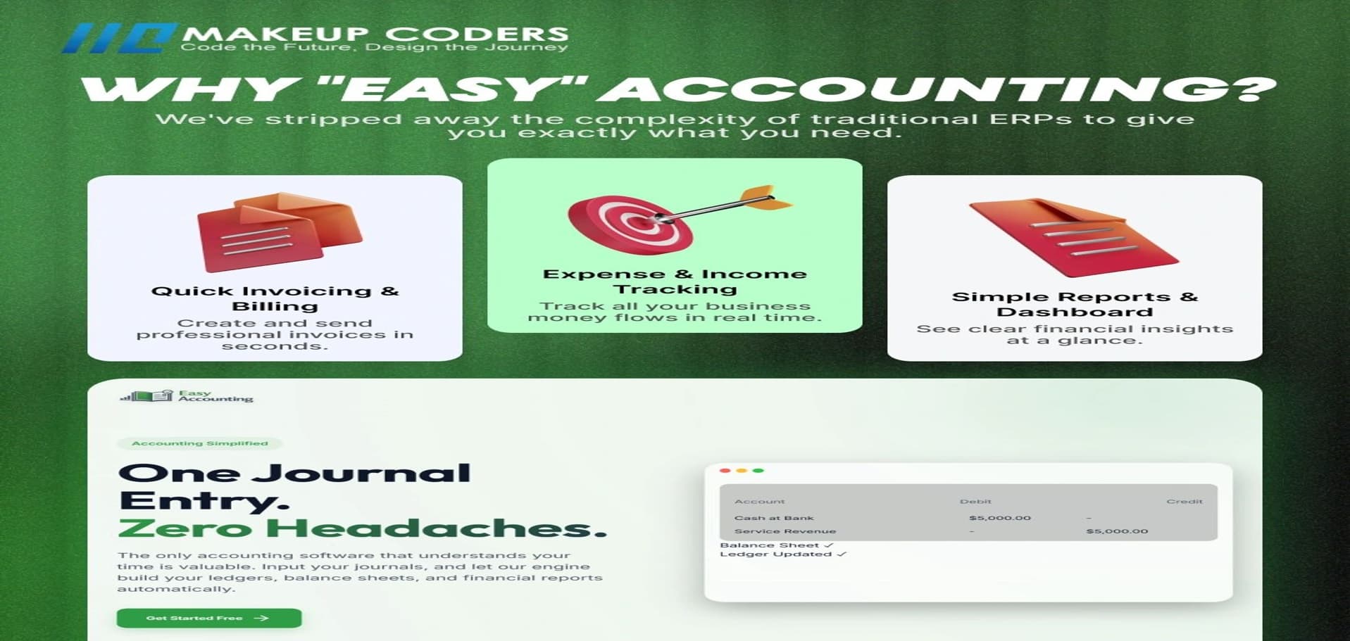 Easy Accounting project screenshot